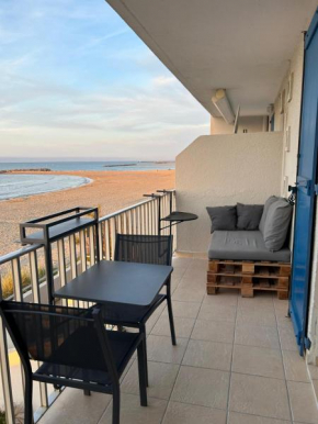 Carnon Plage, 1ère ligne, balcon sur la mer